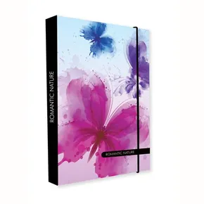 Box na zošity A4 Jumbo Romantic Nature Butterfly
